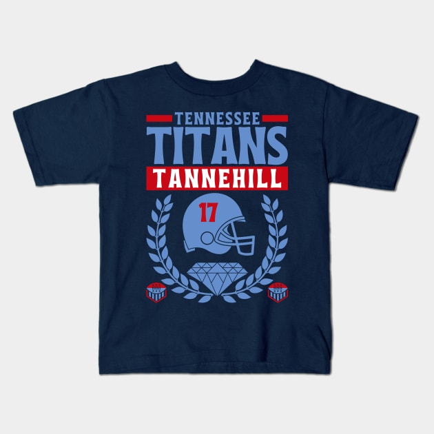 Tennessee Titans Tannehill 17 Edition 2 Kids T-Shirt by Astronaut.co